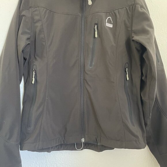 Sierra Designs lightweight black zip up outdoor jacket size medium - Picture 3 of 11